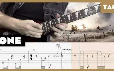 Chwyty na gitarę akustyczną do Metallica One - Zagraj łatwo i pięknie