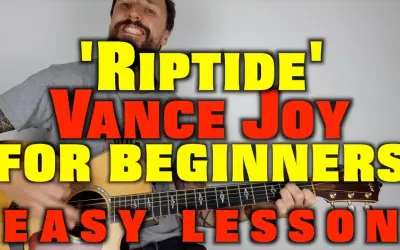Riptide chwyty na gitarę - proste akordy, które pokochasz grać