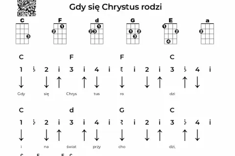 Śpiewnik kolęd z chwytami na gitarę – graj ulubione kolędy łatwo
